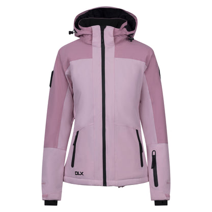 Carnation - Front - Trespass Womens-Ladies Erika DLX Ski Jacket