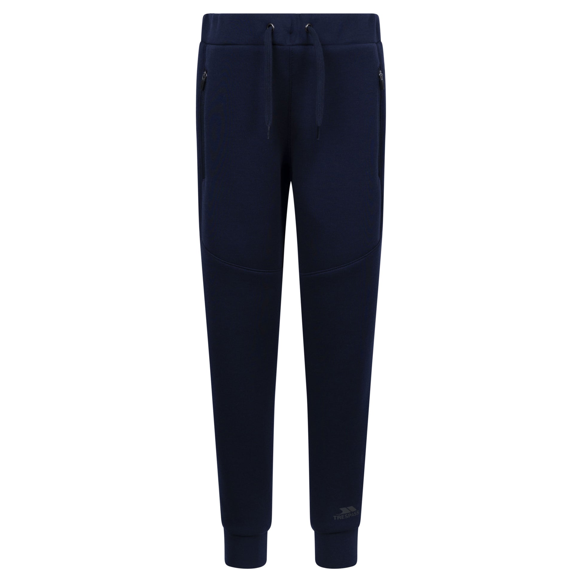 Navy - Front - Trespass Boys Assynt Jogging Bottoms