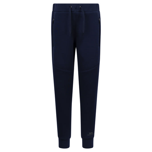 Navy - Front - Trespass Boys Assynt Jogging Bottoms