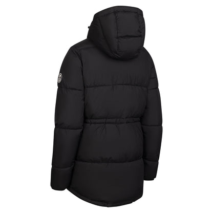 Black - Back - Trespass Womens-Ladies Pinchi Waterproof Jacket