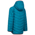Light Teal - Back - Trespass Childrens-Kids Valard Quilted Jacket