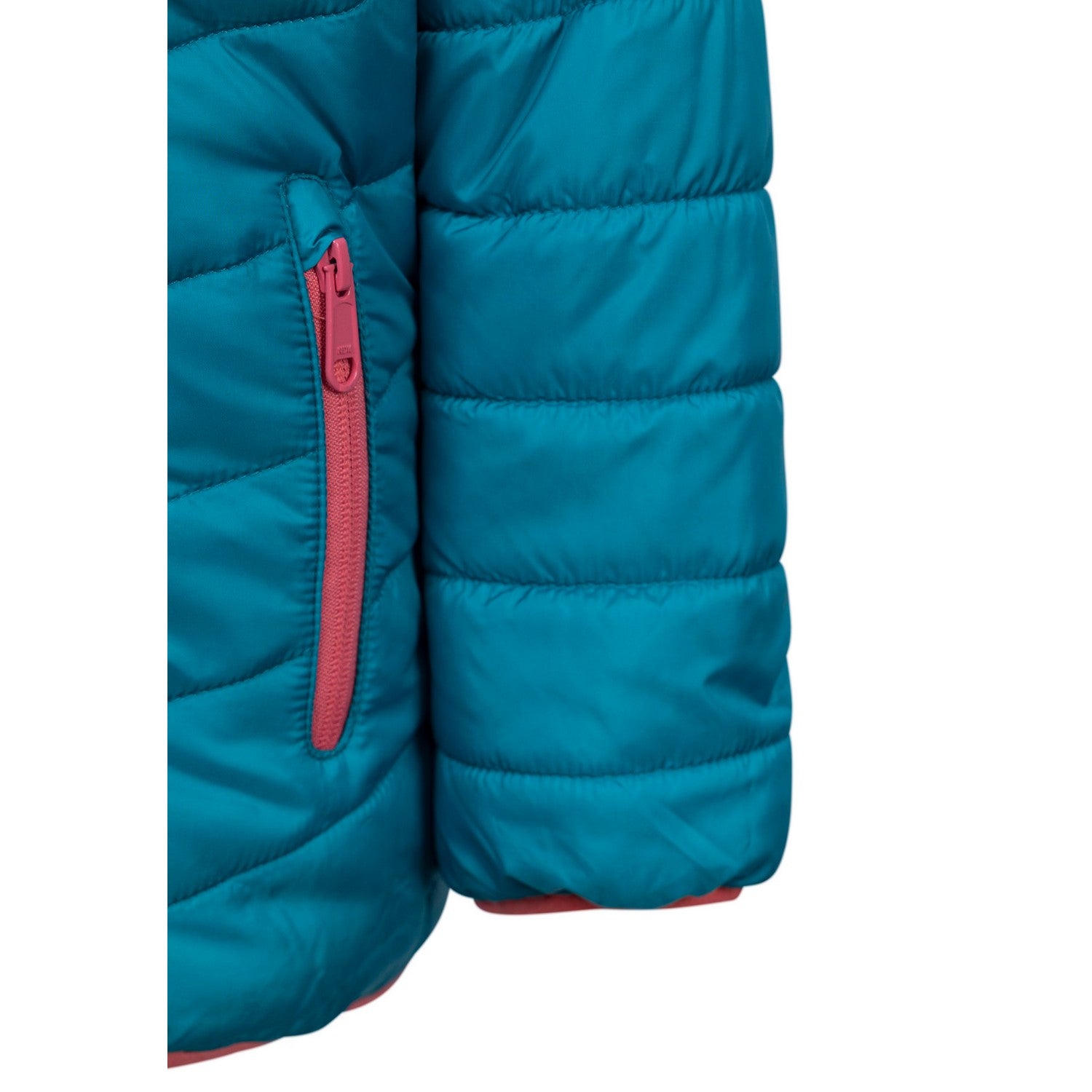 Light Teal - Lifestyle - Trespass Childrens-Kids Valard Quilted Jacket
