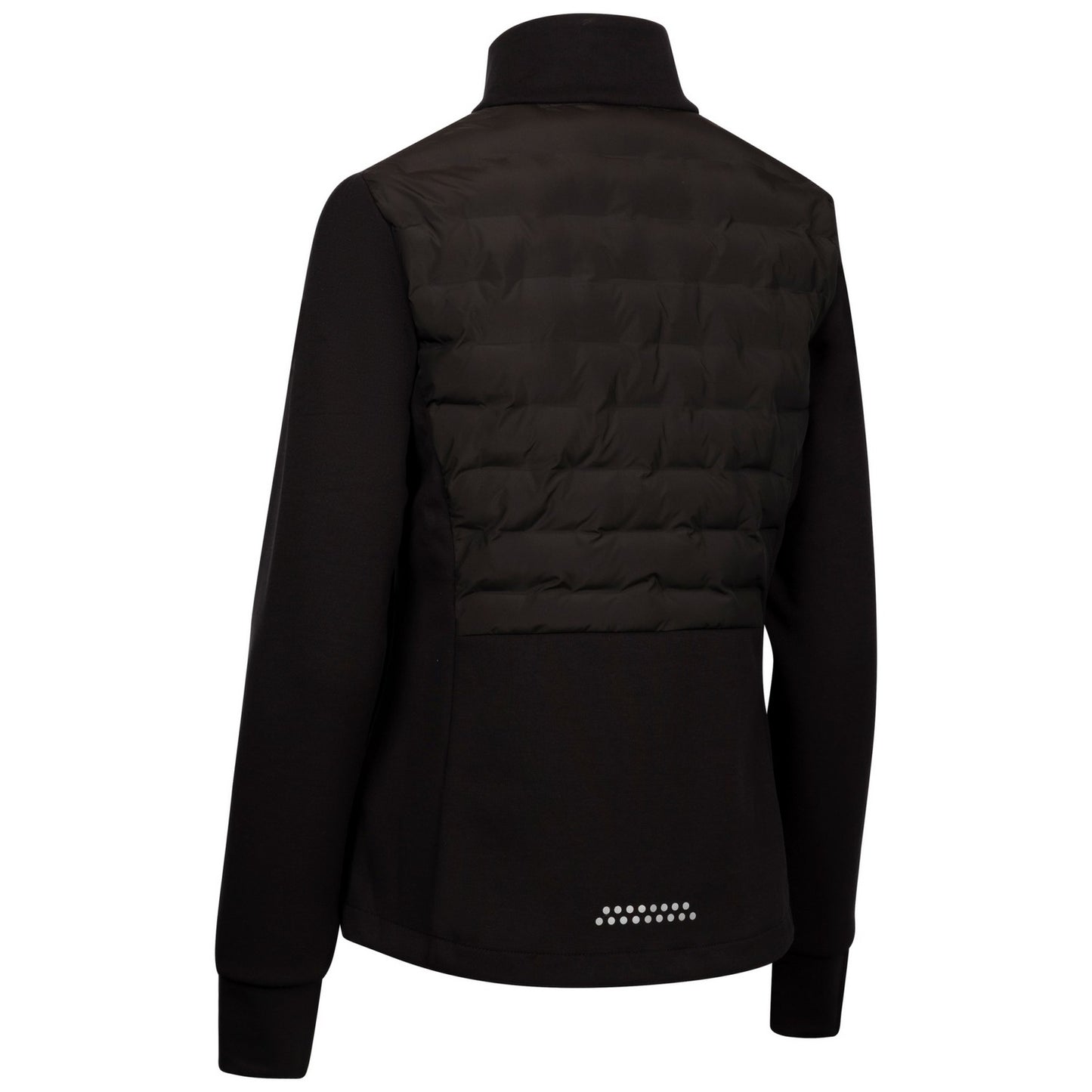 Black - Back - Trespass Womens-Ladies Redwillow Active Hybrid Jacket