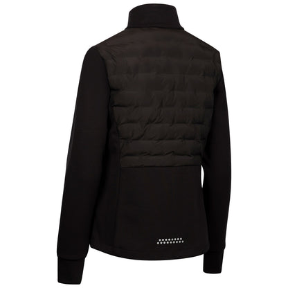 Black - Back - Trespass Womens-Ladies Redwillow Active Hybrid Jacket