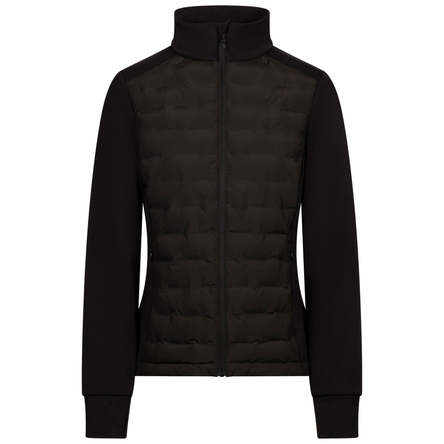 Black - Front - Trespass Womens-Ladies Redwillow Active Hybrid Jacket