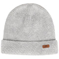 Grey Marl - Side - Trespass Womens-Ladies Twilla Beanie