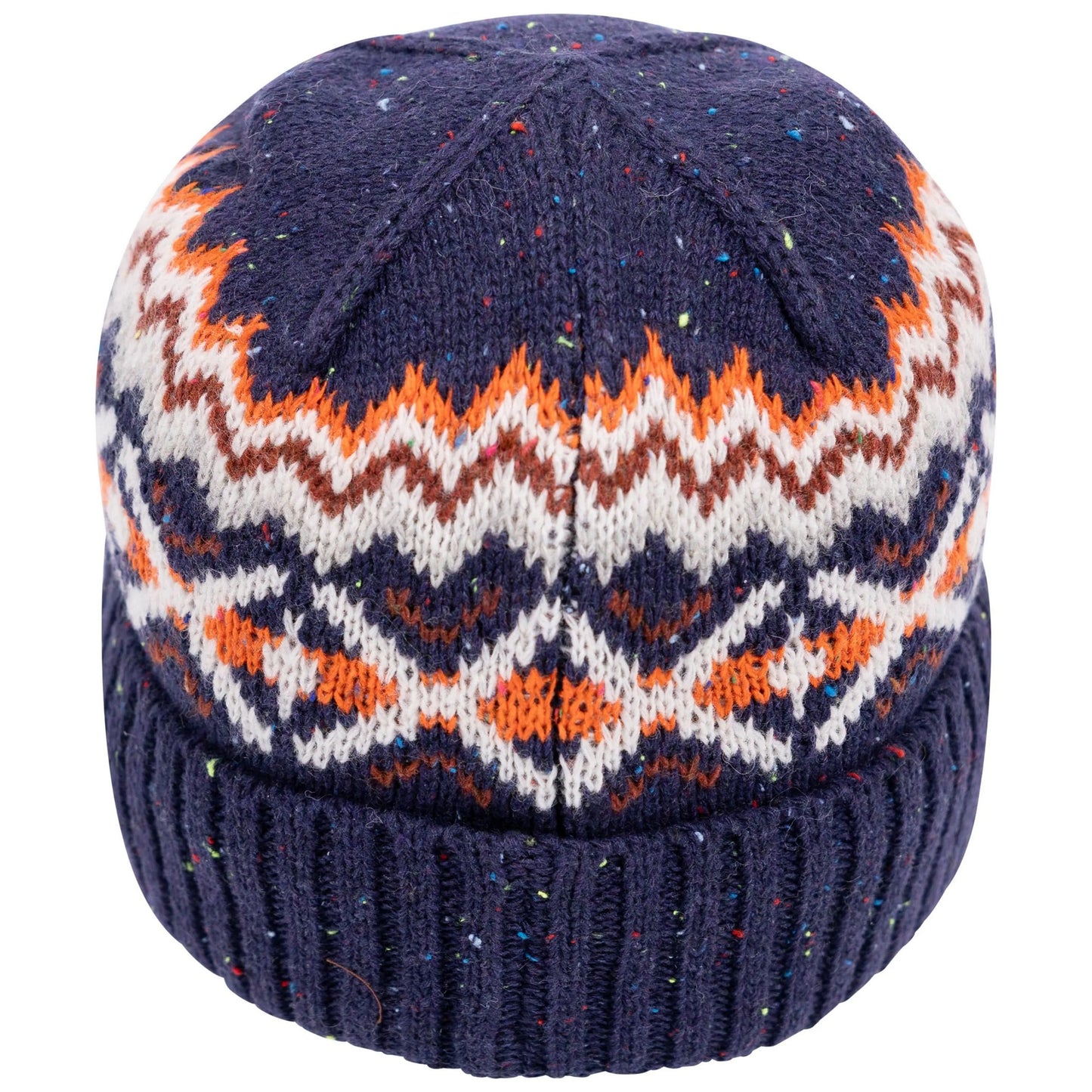 Navy - Back - Trespass Unisex Adult Aranv Knitted Beanie