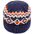 Navy - Back - Trespass Unisex Adult Aranv Knitted Beanie