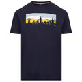 Navy - Front - Trespass Mens Adon Round Neck T-Shirt