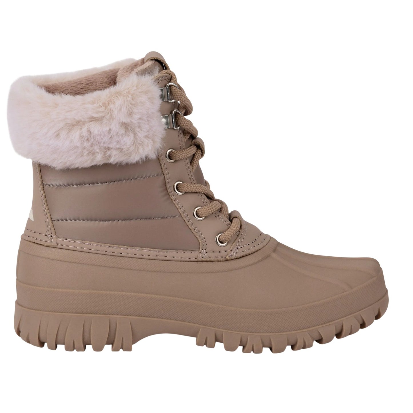 Beige - Lifestyle - Trespass Womens-Ladies Briony Snow Boots
