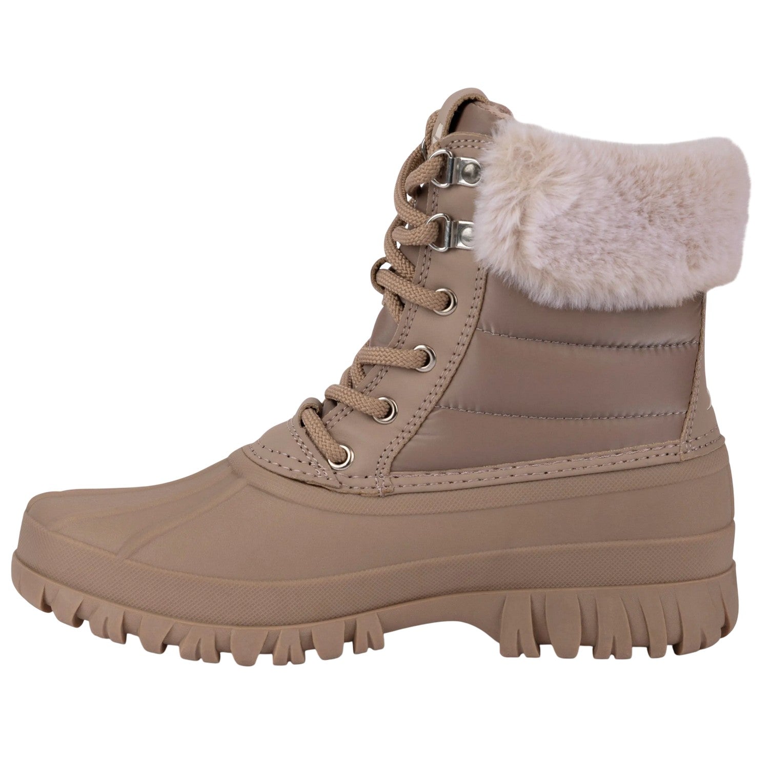 Beige - Pack Shot - Trespass Womens-Ladies Briony Snow Boots