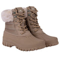 Beige - Front - Trespass Womens-Ladies Briony Snow Boots