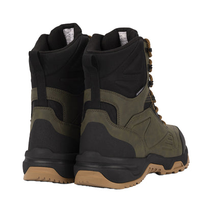 Khaki Green - Back - Trespass Mens Serge Snow Boots