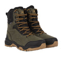 Khaki Green - Close up - Trespass Mens Serge Snow Boots