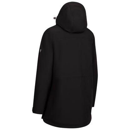Black - Back - Trespass Womens-Ladies Hosho Waterproof Jacket
