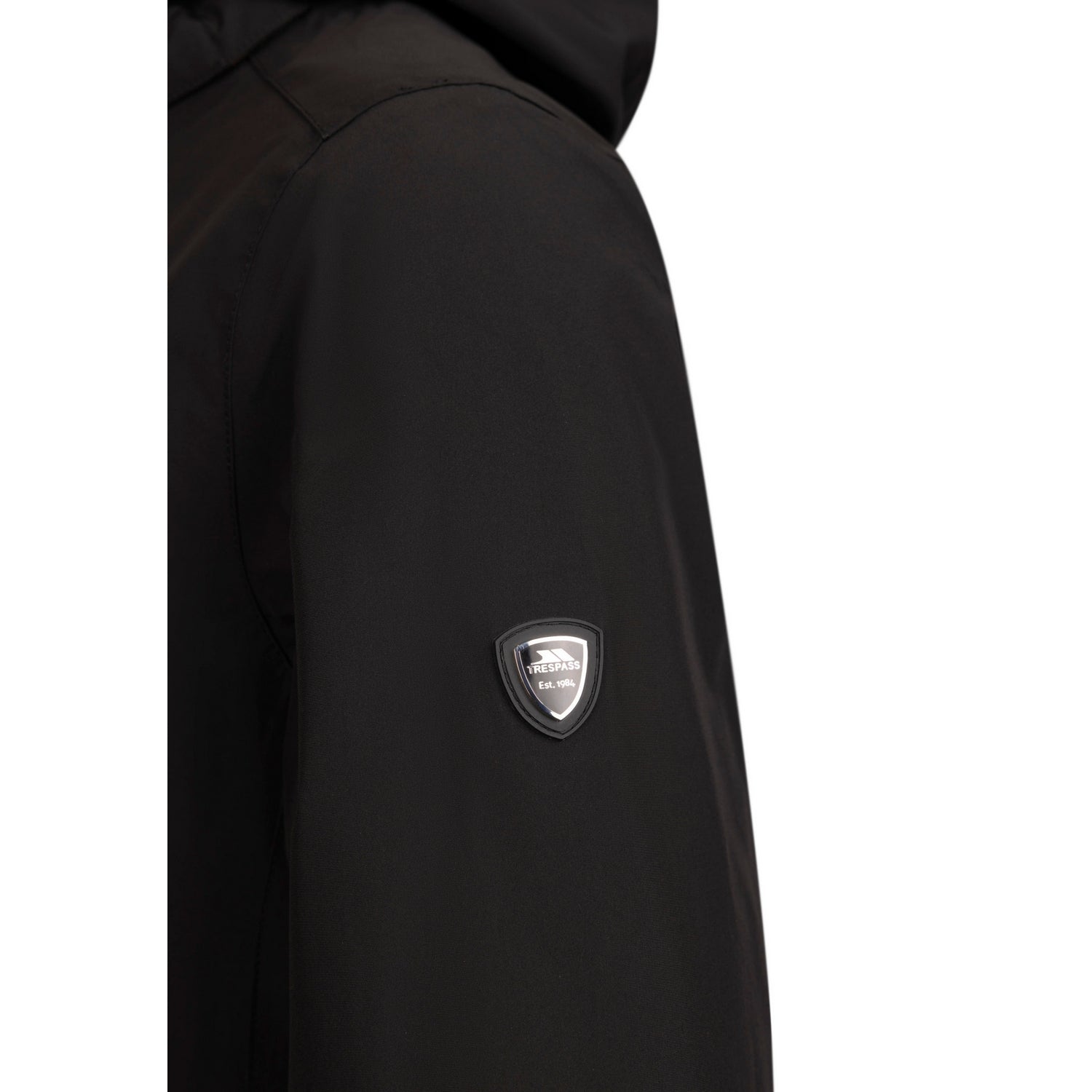 Black - Pack Shot - Trespass Womens-Ladies Hosho Waterproof Jacket