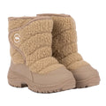 Beige - Close up - Trespass Childrens-Kids Ewe Snow Boots