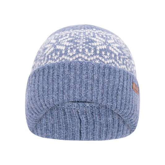 Blue Tone - Front - Trespass Unisex Adult Kailer Fair Isle Knitted Beanie
