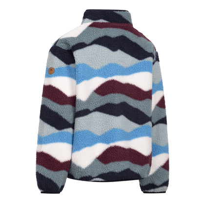 Cobalt - Back - Trespass Childrens-Kids Ovie Half Zip Fleece Top