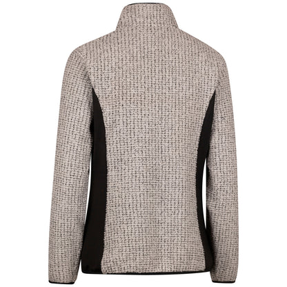 Grey Marl - Back - Trespass Womens-Ladies Lia Half Zip Fleece Top