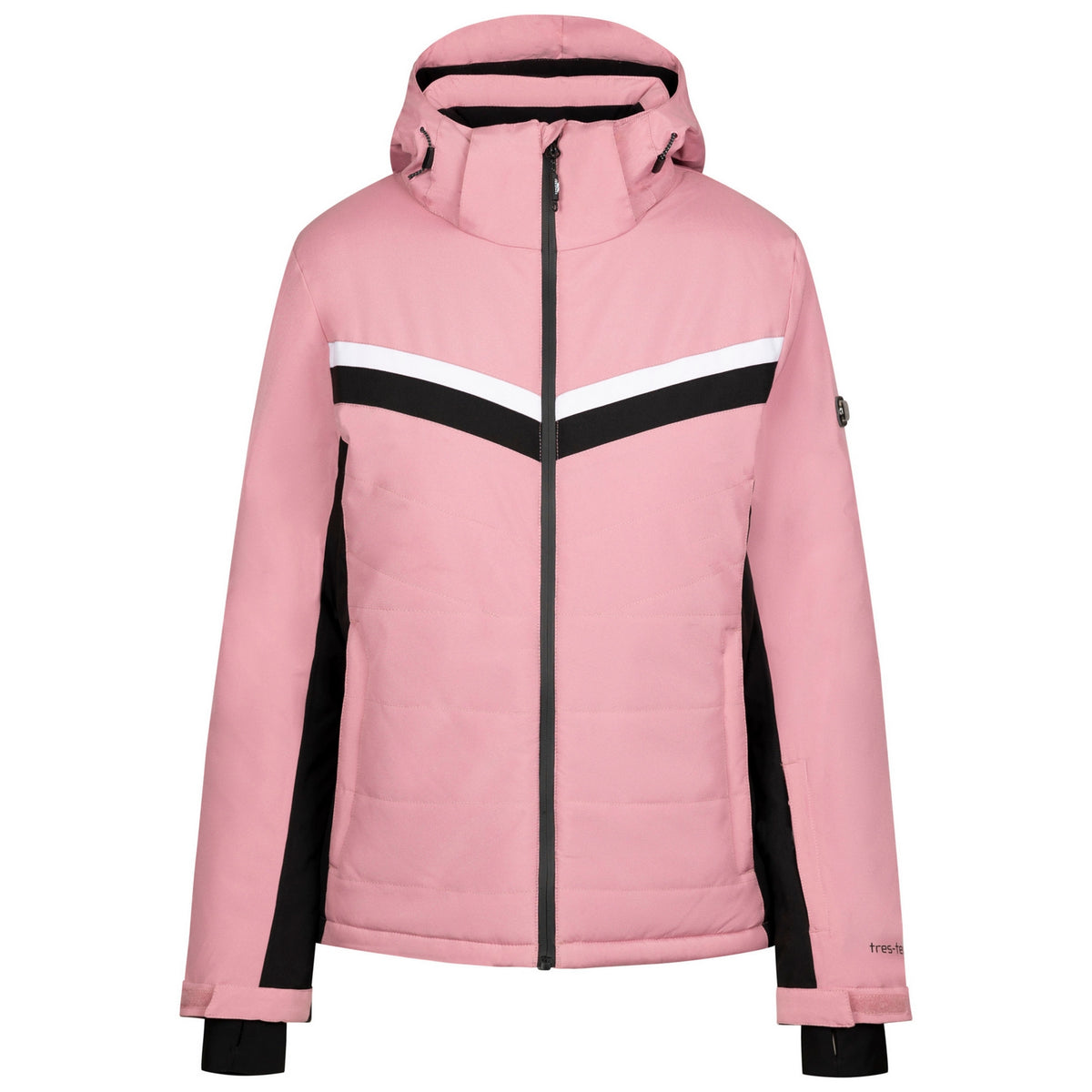 Pink Haze - Front - Trespass Womens-Ladies Emma Padded Ski Jacket