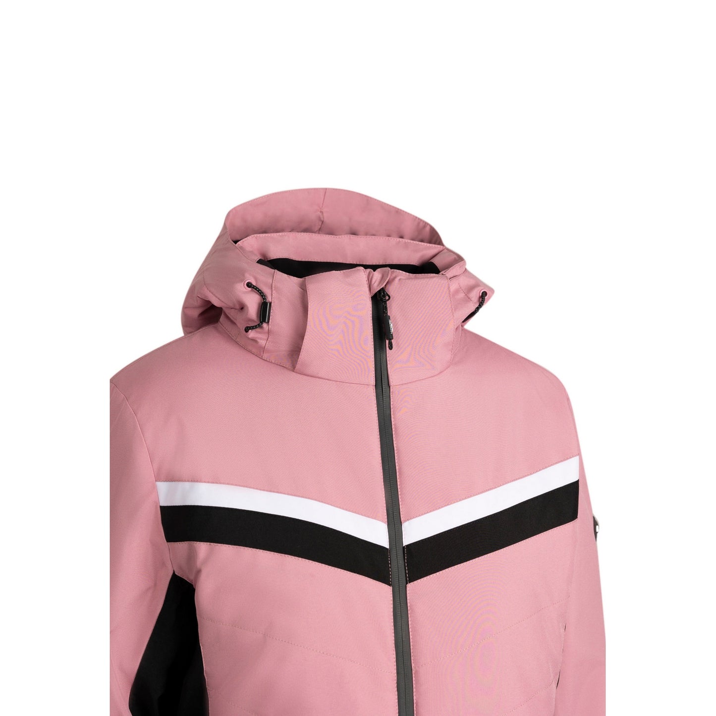 Pink Haze - Side - Trespass Womens-Ladies Emma Padded Ski Jacket