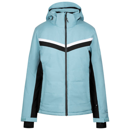 Blue Jade - Front - Trespass Womens-Ladies Emma Padded Ski Jacket