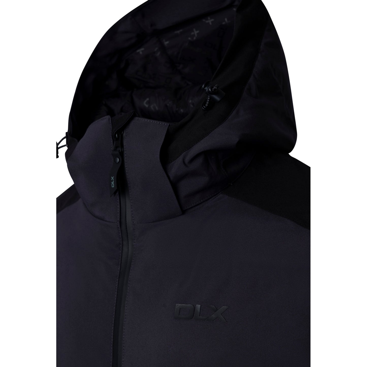 Dark Grey - Side - Trespass Mens Kenneth Padded Ski Jacket