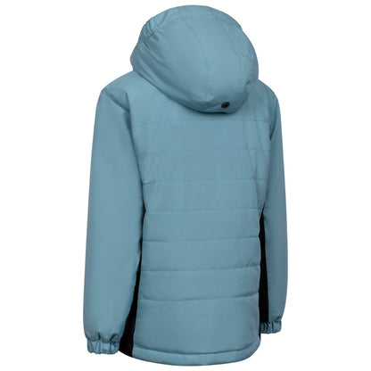 Blue Jade - Back - Trespass Girls Amaya Ski Jacket