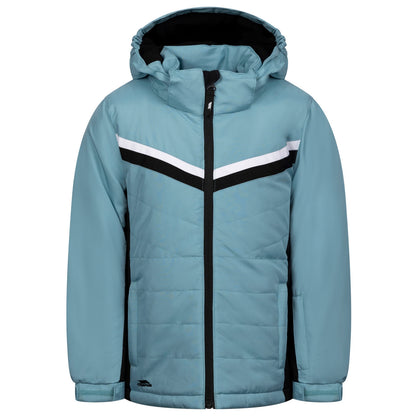 Blue Jade - Front - Trespass Girls Amaya Ski Jacket