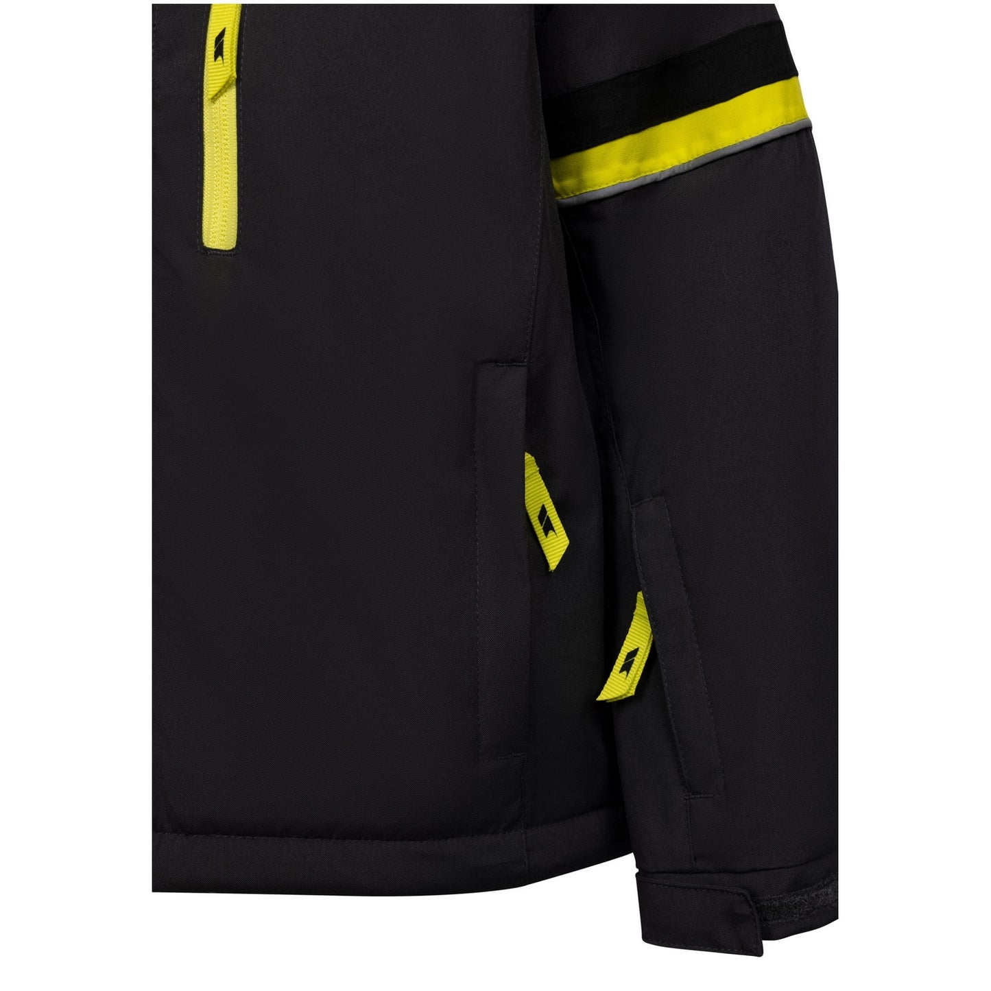 Dark Grey - Side - Trespass Boys Peter Waterproof Ski Jacket