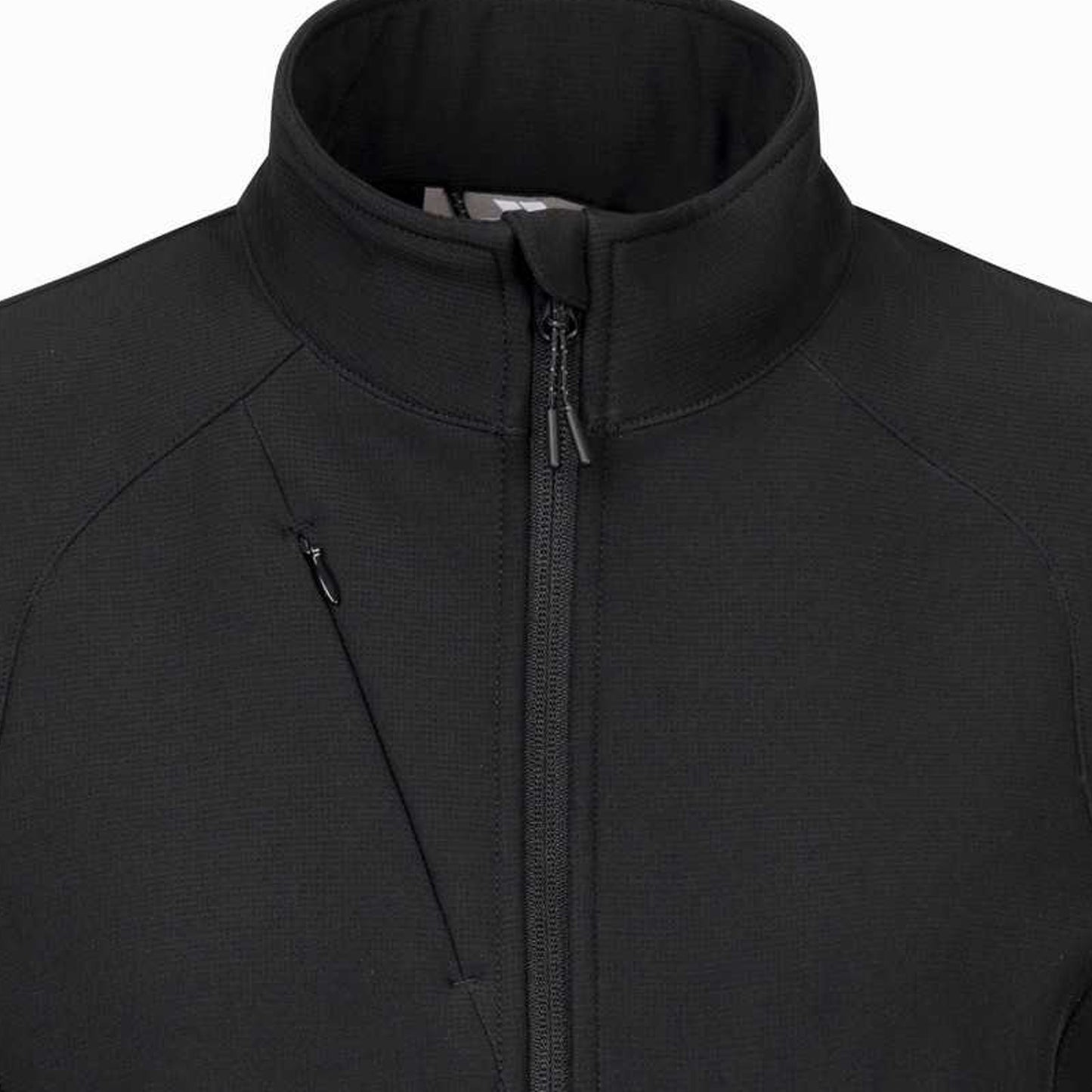 Black - Side - Trespass Womens-Ladies Mahall Softshell Gilet