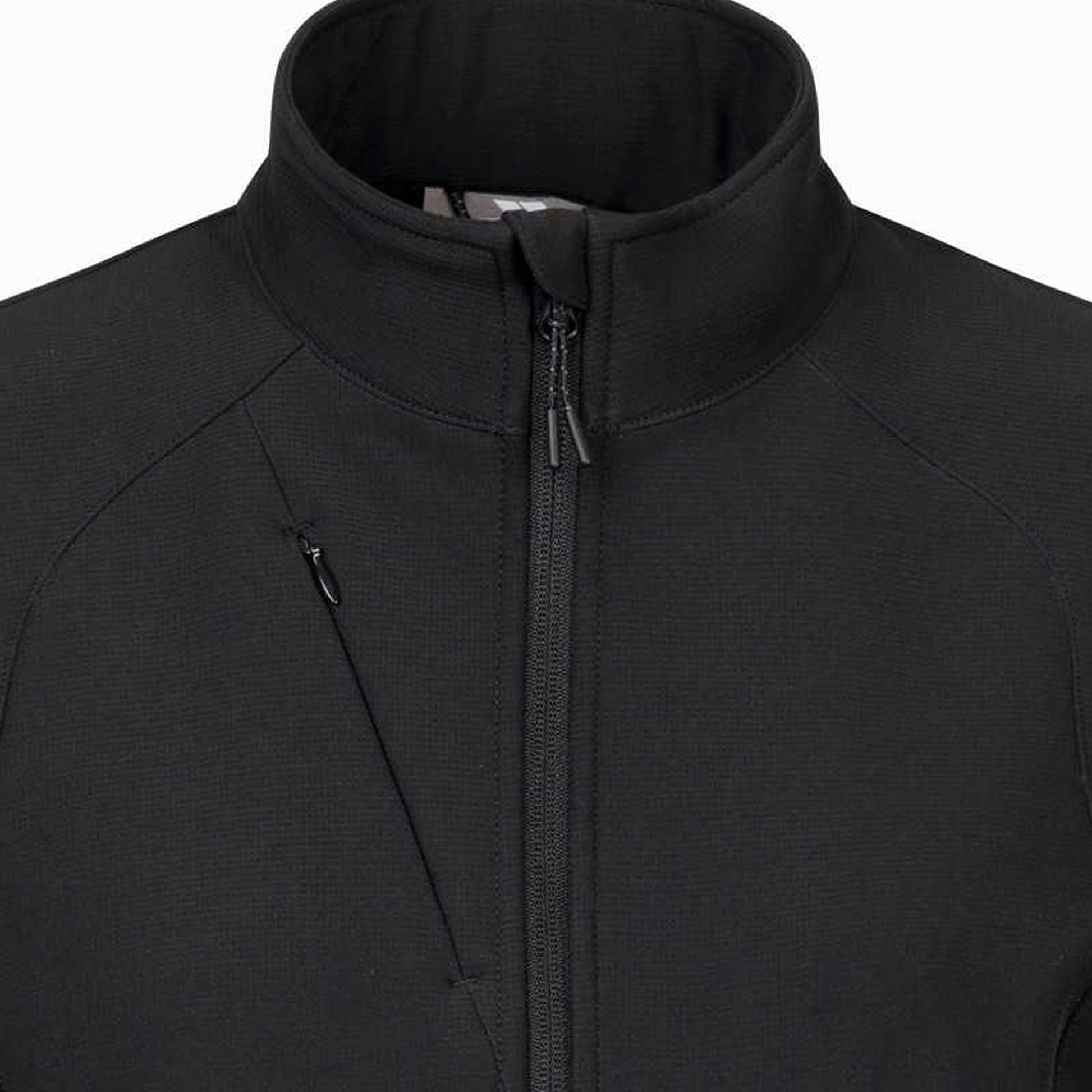 Black - Side - Trespass Womens-Ladies Mahall Softshell Gilet
