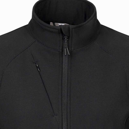 Black - Side - Trespass Womens-Ladies Mahall Softshell Gilet