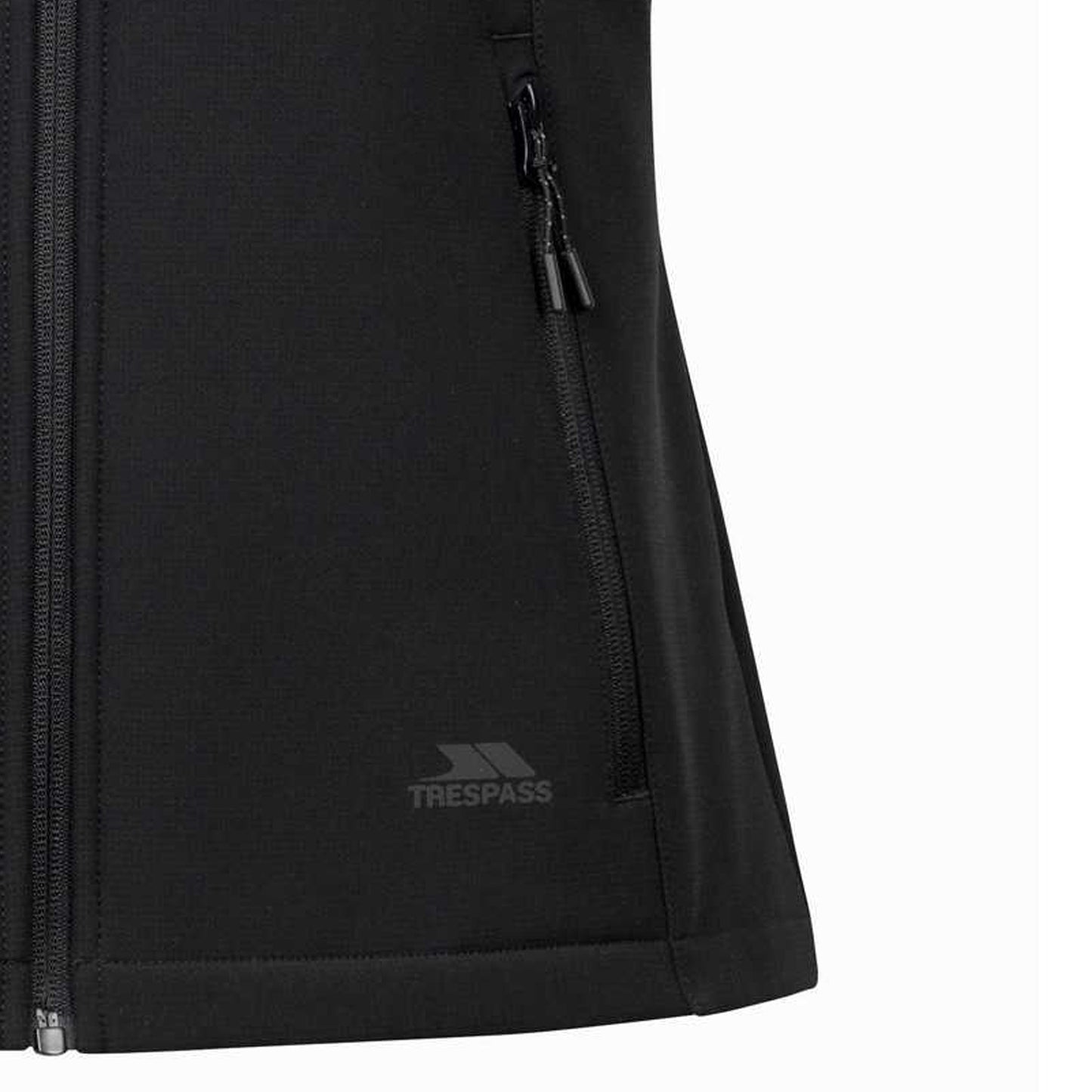 Black - Lifestyle - Trespass Womens-Ladies Mahall Softshell Gilet