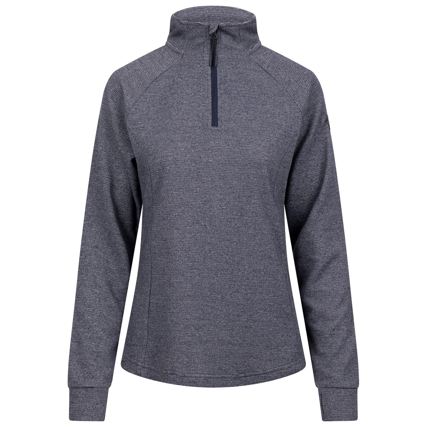 Navy Marl - Front - Trespass Womens-Ladies Willstone Active Top