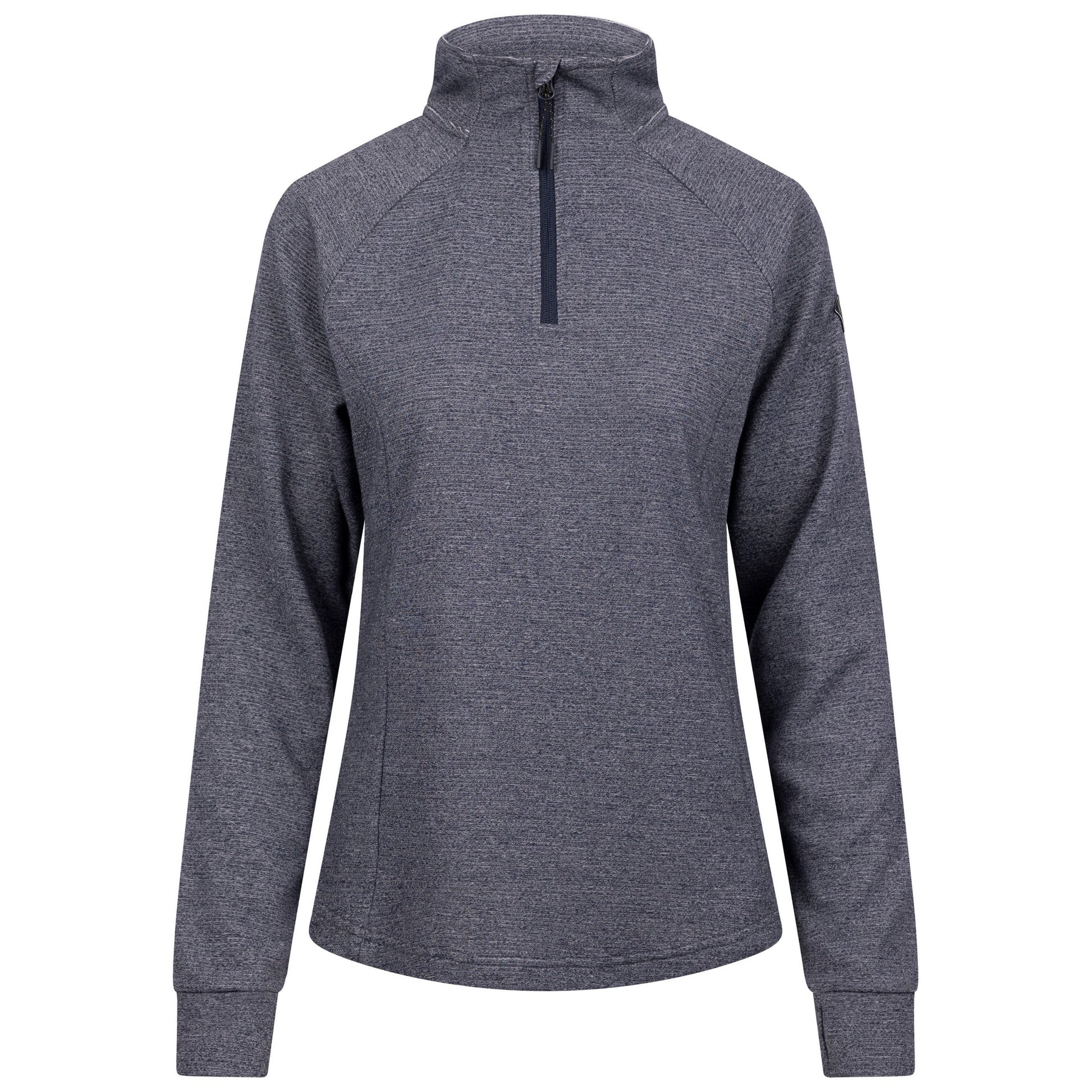 Navy Marl - Front - Trespass Womens-Ladies Willstone Active Top