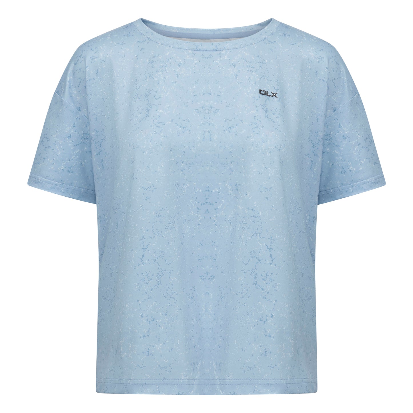 Blue Haze Print - Front - Trespass Womens-Ladies Nicoletti DLX T-Shirt