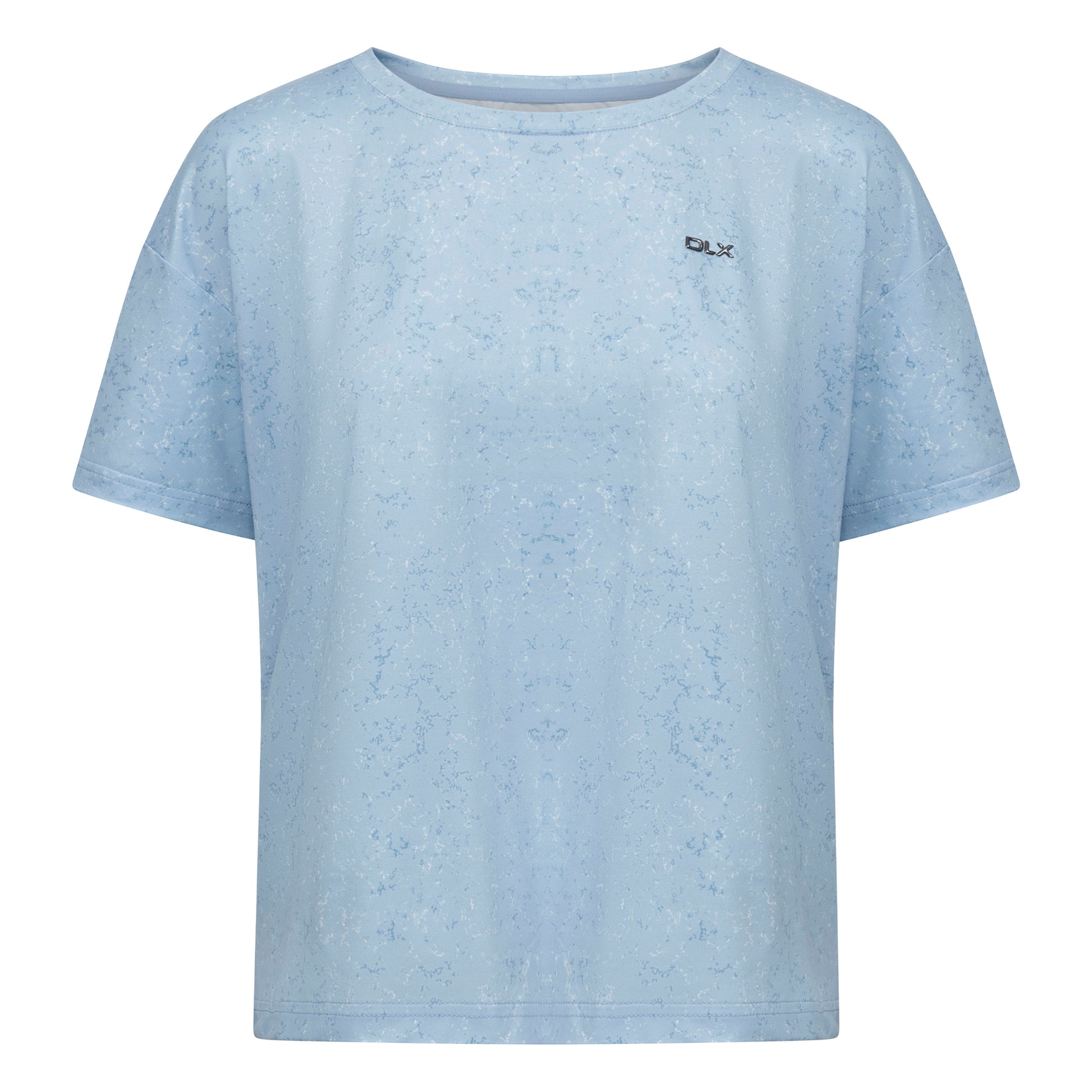 Blue Haze Print - Front - Trespass Womens-Ladies Nicoletti DLX T-Shirt