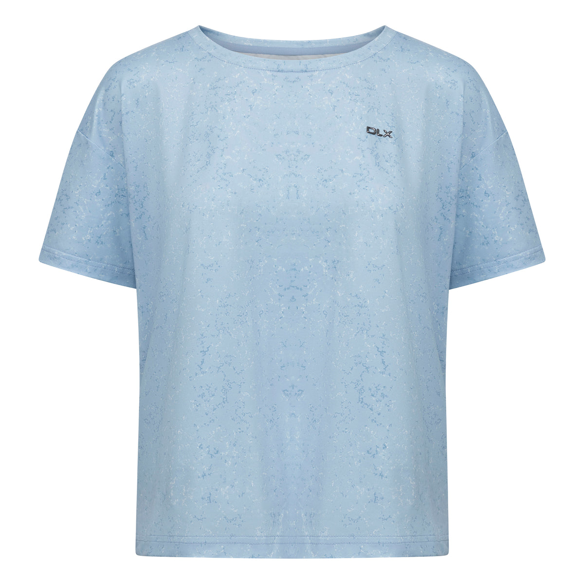 Blue Haze Print - Front - Trespass Womens-Ladies Nicoletti DLX T-Shirt