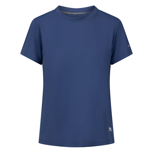 Coastal Blue - Front - Trespass Womens-Ladies Arielle Active T-Shirt