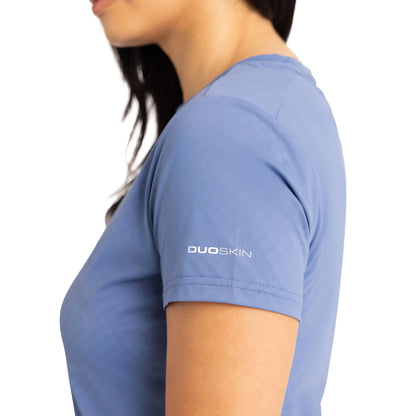 Coastal Blue - Pack Shot - Trespass Womens-Ladies Arielle Active T-Shirt
