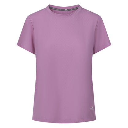 Carnation - Front - Trespass Womens-Ladies Arielle Active T-Shirt