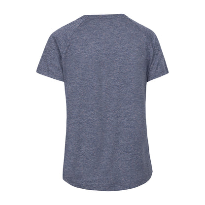 Navy Marl - Back - Trespass Womens-Ladies Josefina DLX T-Shirt