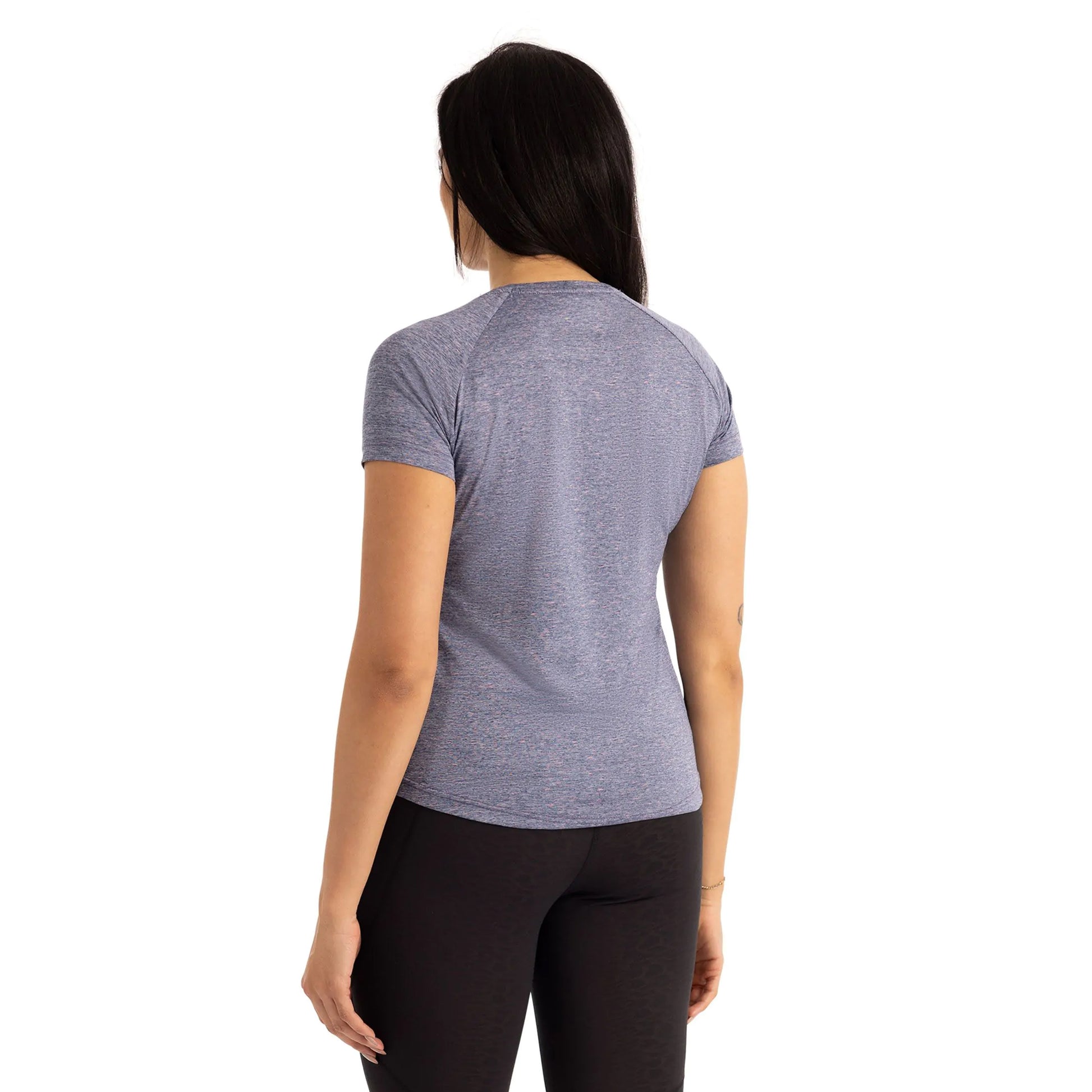 Navy Marl - Lifestyle - Trespass Womens-Ladies Josefina DLX T-Shirt