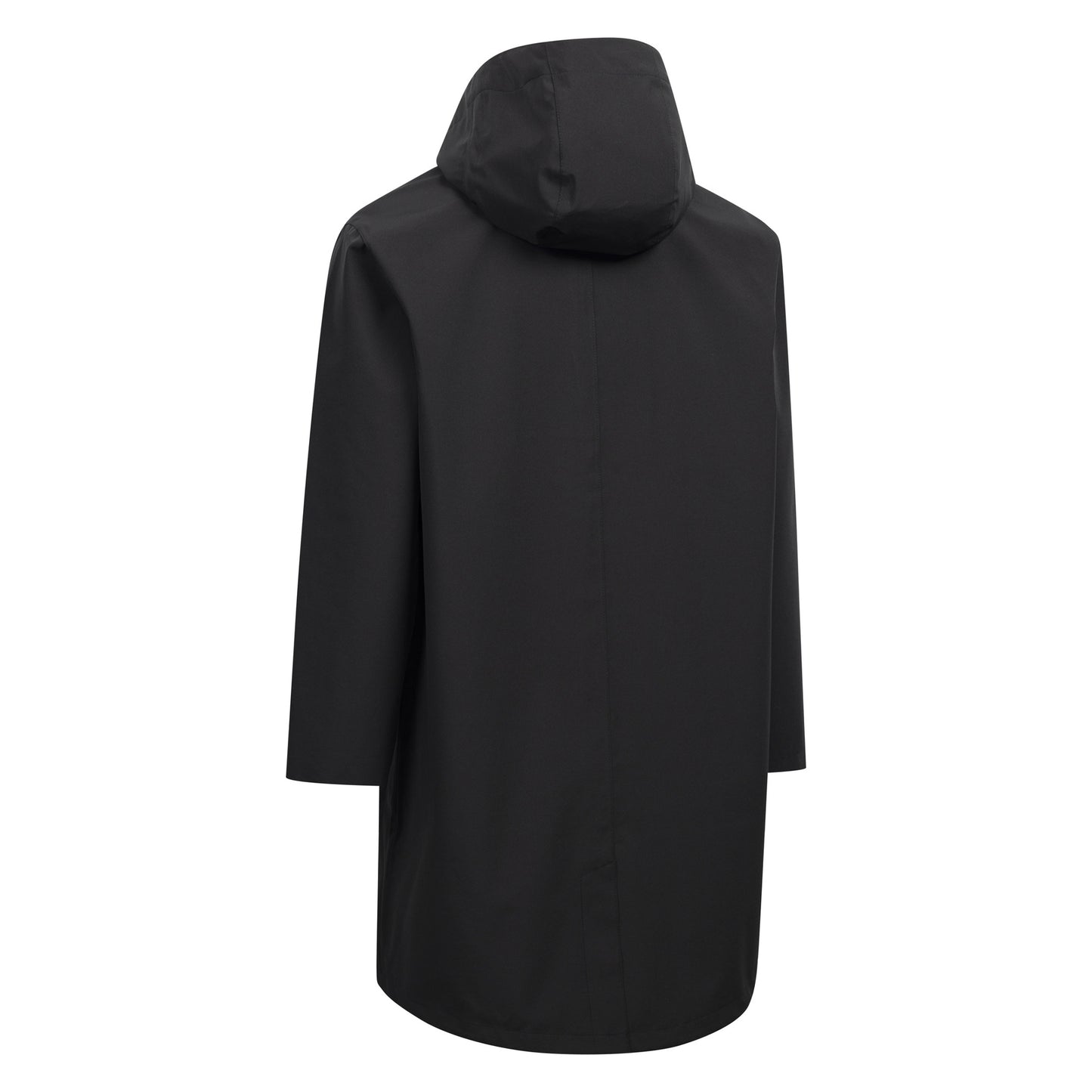 Black - Back - Trespass Mens Uisdean Waterproof Jacket