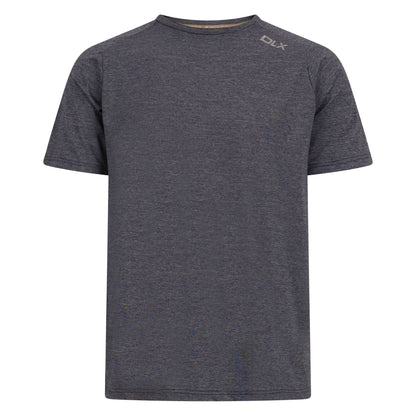 Navy Marl - Front - Trespass Mens Conall DLX T-Shirt