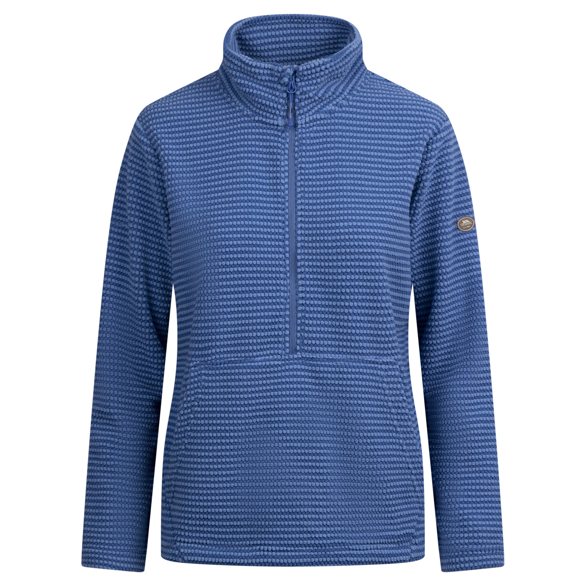 Coastal Blue - Front - Trespass Womens-Ladies Ribes AT200 Fleece Top