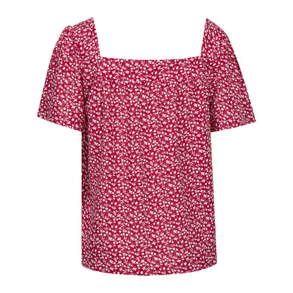 Claret - Back - Trespass Womens-Ladies Bliss Top