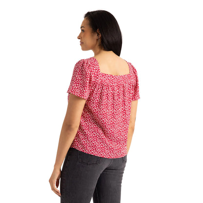 Claret - Lifestyle - Trespass Womens-Ladies Bliss Top
